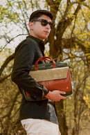 Willow Vegan Leather Laptop Sleeve - Tan