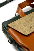 Willow Vegan Leather Laptop Sleeve - Tan