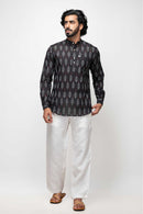 Sepia Stories Velho Cotton Kurta in Black