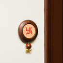 Scrapshala Shubh Mangal Diwali Gift Hamper | Handcrafted in Banaras | Charcoal-Free Agarbatti, Swastik Door Hanging & Wooden Tea-Light Holder | Sustainable Festive Gifting