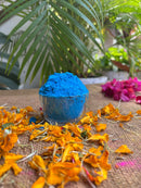 Natural Turquoise Holi Gulaal Powder - 200g Box