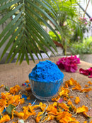 Natural Turquoise Holi Gulaal Powder - 200g Box