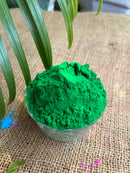 Natural Green Holi Gulaal Powder - 200g Box