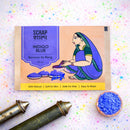 Holi Milan Gulaal Box | Four Packs of Natural Gulaal | Safe for Kids | Handmade in Banaras