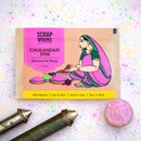 Holi Milan Gift Box | Four Packs of Natural Gulaal | Thandai Mix | Safe for Kids | Handmade in Banaras