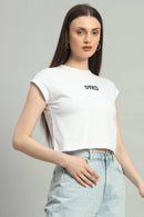 Dvrzi White Signature Short Tee