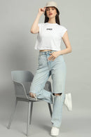 Dvrzi White Signature Short Tee