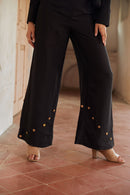 The Conscious Closet Black Perched Black Women Trousers
