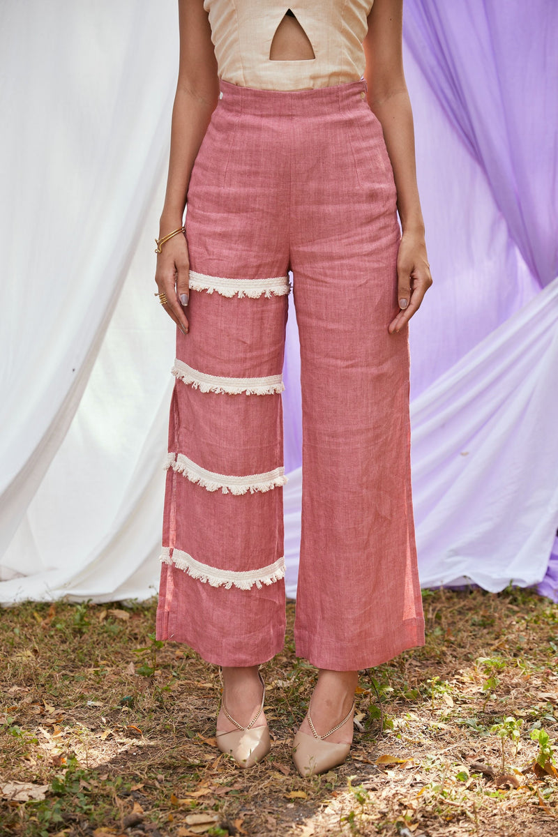 The Conscious Closet Turkish Rose Rose Shadow Trousers