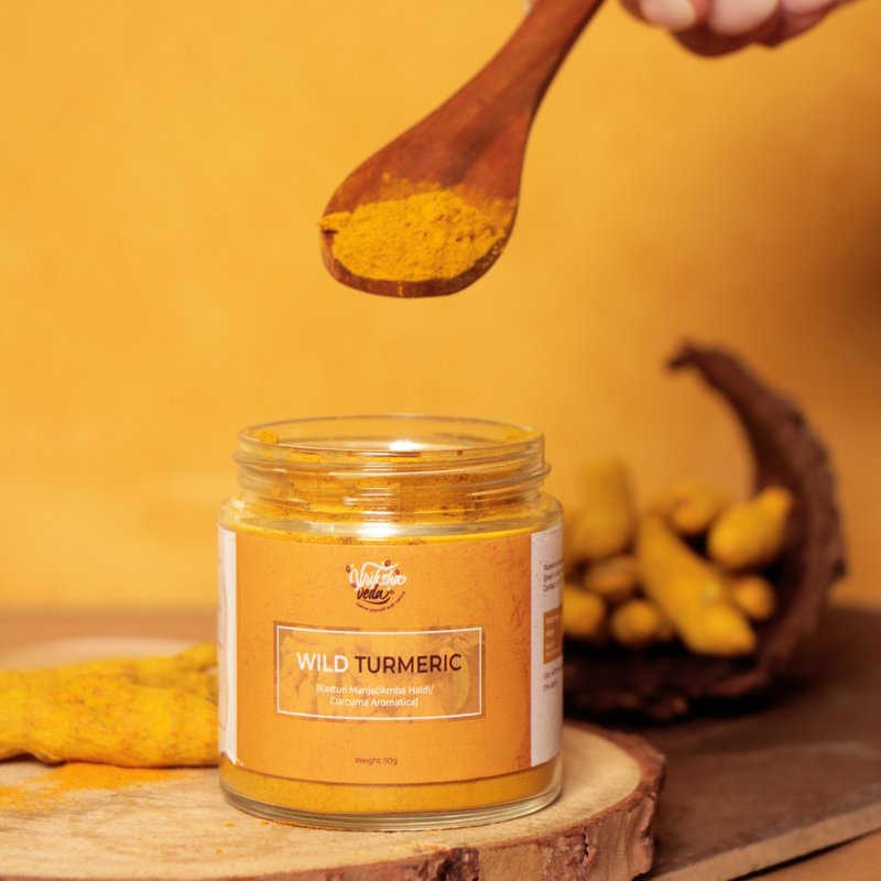 Vriksha Veda Yellow Kasturi Manjal - Skin Care