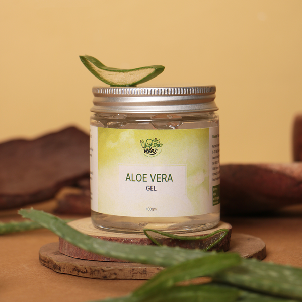 Vriksha Veda Transparent Aloe Vera Gel - Skin & Hair Care