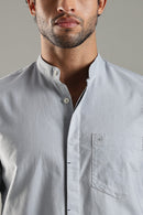 Islands of Loom Organic Cotton Men's Sky Blue Tide Shirt