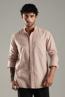 Islands of Loom Organic Cotton Men's Beige Terrene Shirt