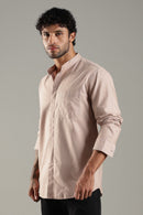 Islands of Loom Organic Cotton Men's Beige Terrene Shirt