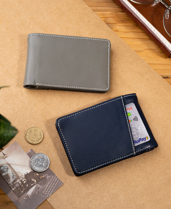 Black Vegan Leather Wallet for Men & Women - Stylish and Sustainable Wallet
