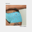 Wear Equal Coral Reef Boy-Shorts