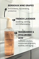 Skog Body Wash (With Bordeaux Vine Grape Extract) 200Ml