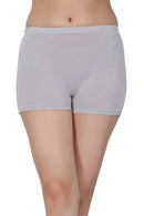 Bamboo Fabric Mid Rise Shorts Pack of 2 | Black + Grey