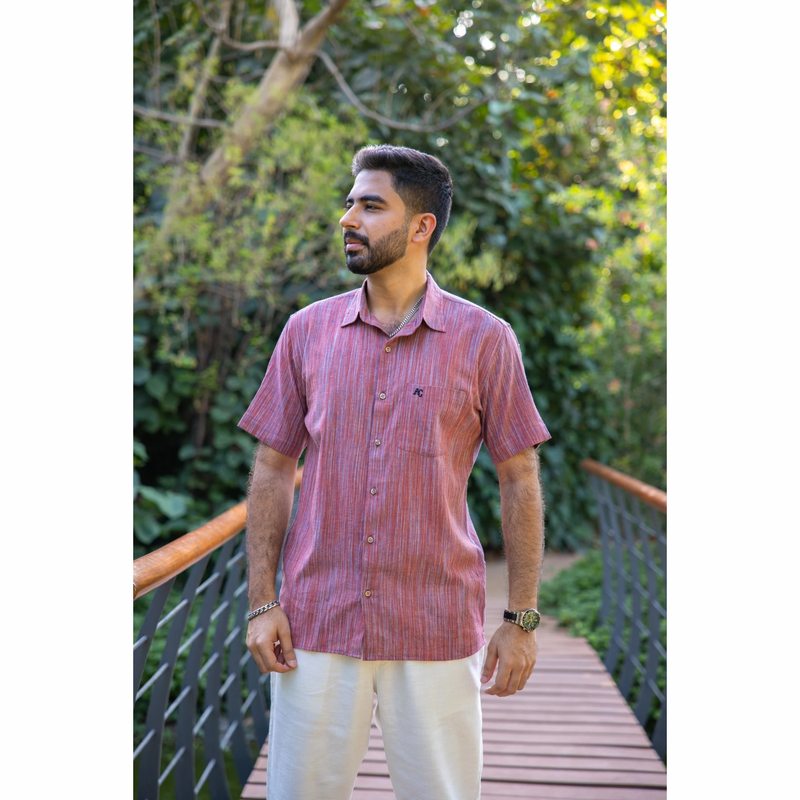 Cherrywood Ash Khadi Shirt