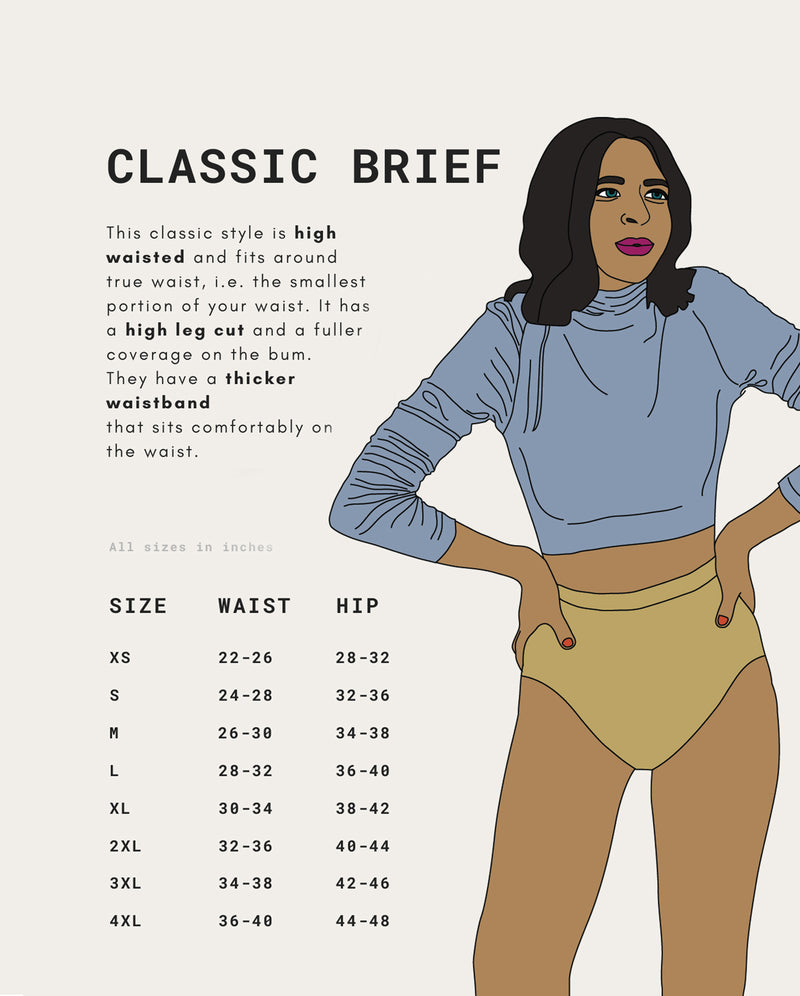 Wear Equal Blush Classic Brief