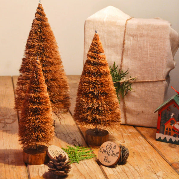 Almitra Sustainables Handcrafted Coir Christmas Tree 20 cm