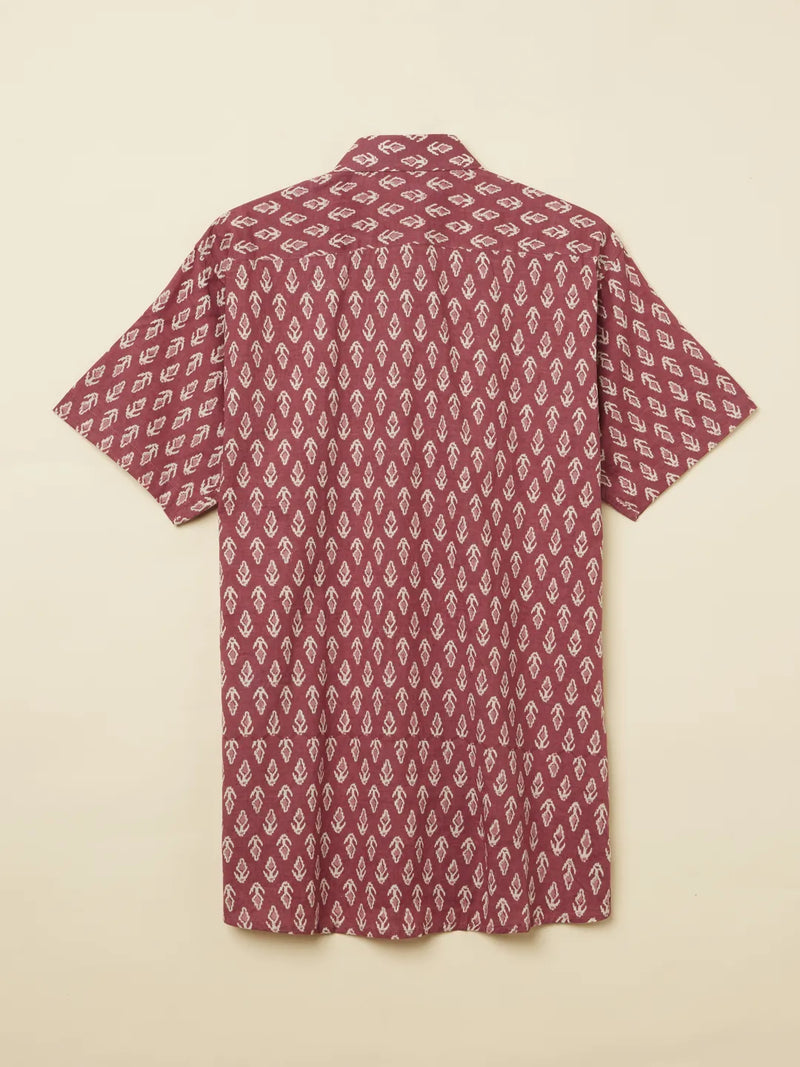 Patrah Block Ikat Printed Shirt