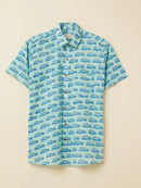 Patrah Block Vinatge Car Handblock Printed Shirt