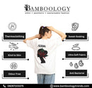 Women Oversized Bamboo T-Shirt – Soft, Breathable & Sustainable