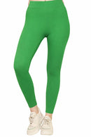 Yoga Pants High Waist Cotton Fabric Stretchable Gym Tights | Pack Of 1