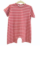 Momokos - 100% Organic Cotton Breezy Days Romper & Cuddly Coral Romper