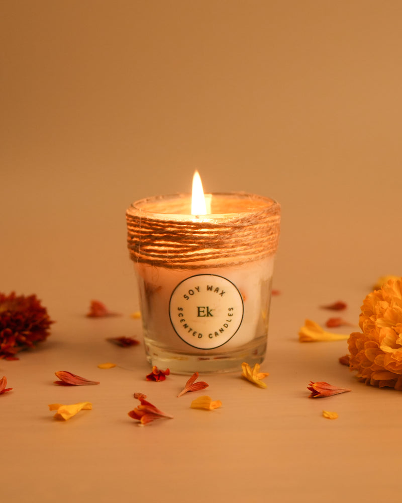 Soy Candles | Scented with Natural Flowers