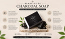 Charcoal soap