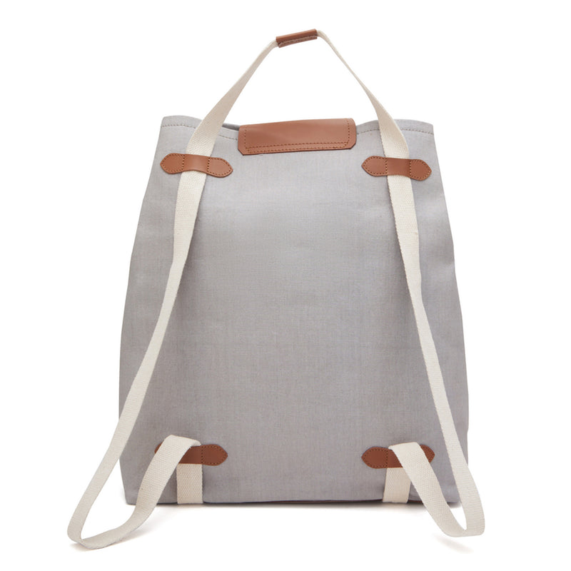 3-in-1 Grey Canvas Convertible Bag