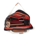 3-in-1 Black Canvas Convertible Bag