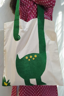 Shakti Kriti Organic Cotton Tote Bag | Women | Off White | Tote bag