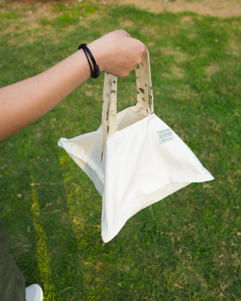 Eco-Printed Carry on Tote Bag