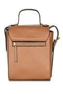 Green Hermitage Asteria Vegan Leather Satchel/Crossbody Bags (Caramel)