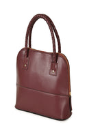 Green Hermitage Theia Vegan Leather Shoulder Bag (Red)