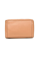 Green Hermitage Athena Vegan Leather Tote Bag (Caramel)