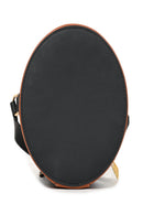 Green Hermitage Hemera Vegan Leather Bucket Bag (Black & Gingerbread)