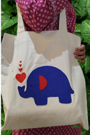 Shakti Kriti Organic Cotton Tote Bag | Women | Off White | Tote bag