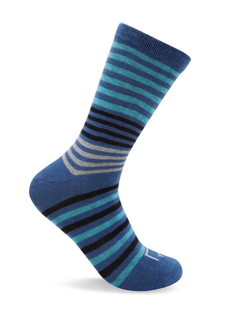 RFG Calf Length Bamboo Socks | Pack of 5| Odour-Free & Breathable | Padded Base & Anti-bacterial | 3X Softer than Cotton Socks