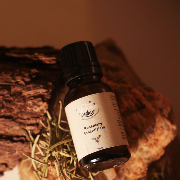 Vriksha Veda Rosemary Essential oil (15ml) - Hair Oil