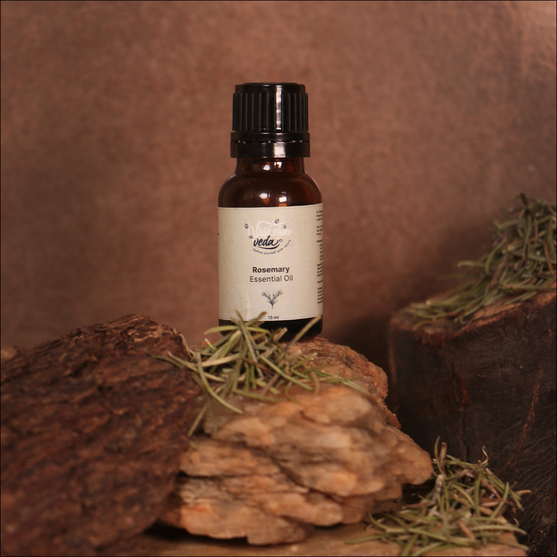 Vriksha Veda Rosemary Essential oil (15ml) - Hair Oil