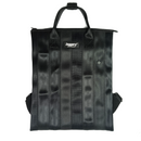 Jaggery Noir Event Backpack in Rescued Car Seat Belts