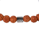 Healing Gemstone Bracelet - Quartz Crystal and Rudraksha Unite for Wellness