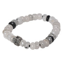 Elevate their Spirits with our Tourmalinated Quartz Healing Gemstone Bracelet - A Perfect Gift for Your Loved One to protect them from negative thought and emotion