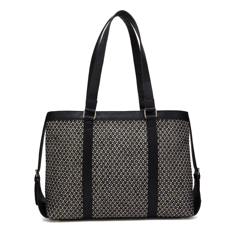 Jacquard Woven Tote Bag for Women