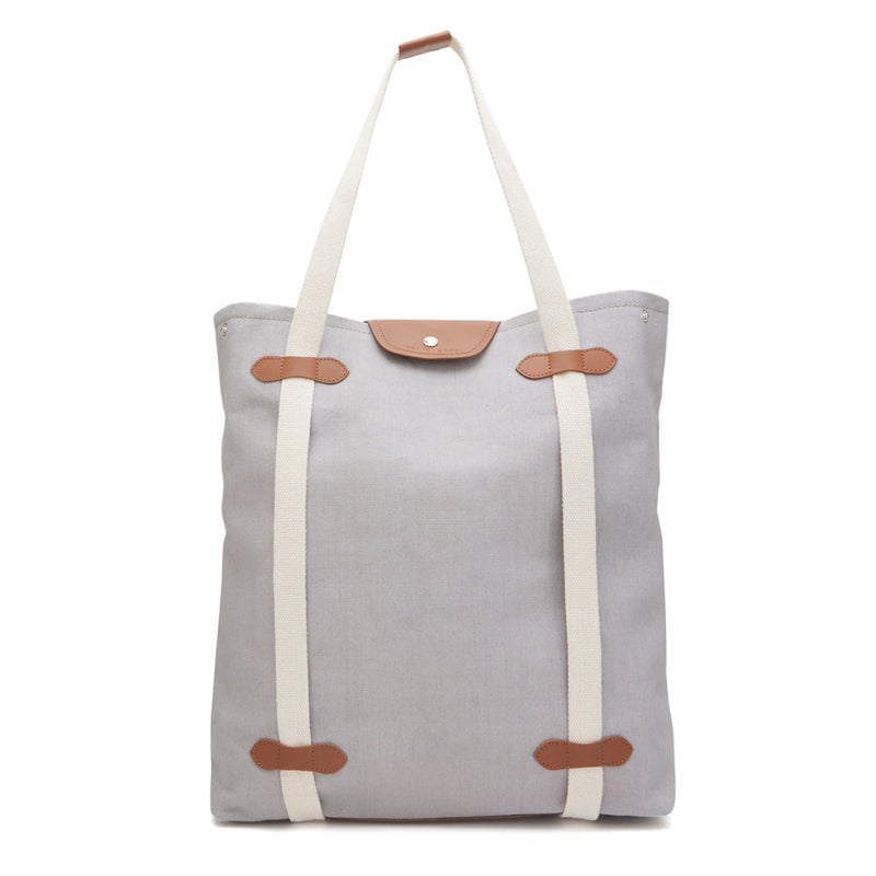 3-in-1 Grey Canvas Convertible Bag