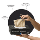 Bamboo Facial Tissues Black (2 Ply | 100 Pulls)
